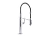 KOHLER K-28360 Edalyn by Studio McGee Semi-professional kitchen sink faucet with two-function sprayhead, polished chrome