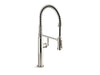 KOHLER K-28360 Edalyn by Studio McGee Semi-professional kitchen sink faucet with two-function sprayhead, vibrant polished...