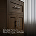 KOHLER K-28379-ASB Quo 24" Bathroom Vanity Cabinet with Sink and Quartz Top, Draper Oak - Detail image of a product feature