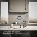 KOHLER K-28667-9 Billet Single-handle bar sink faucet with two-function extended-reach spout and side sprayer, matte...