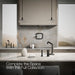 KOHLER K-28667-9 Billet Single-handle bar sink faucet with two-function extended-reach spout and side sprayer, matte...