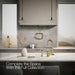KOHLER K-28675-3 Billet Single-handle bar sink faucet with two-function extended-reach spout and side sprayer, vibrant...