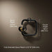 KOHLER K-28678-9 Billet Wall-mount pot filler, matte black with brushed moderne brass - view 5