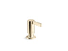 KOHLER K-28679 Billet Soap/lotion dispenser, vibrant french gold