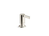 KOHLER K-28679 Billet Soap/lotion dispenser, vibrant polished nickel