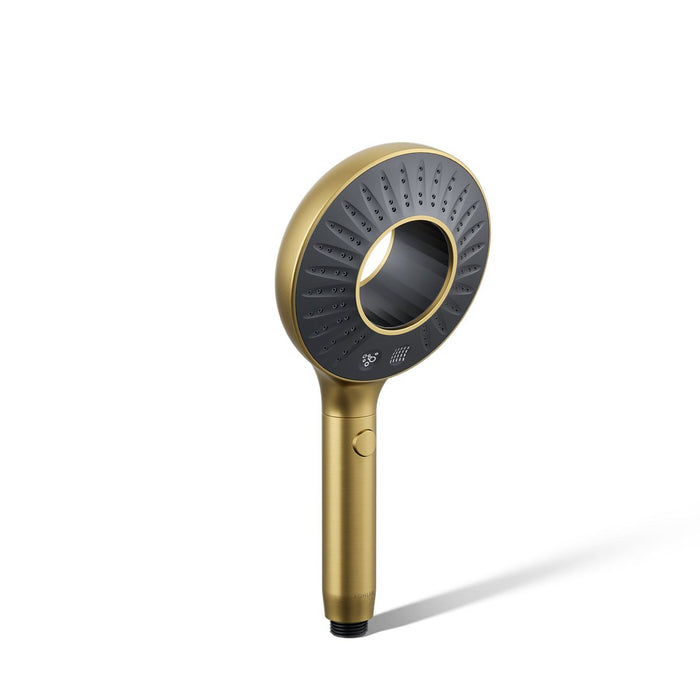 KOHLER K-28681-Y SpaViva Two-function handshower, 2.5 gpm, vibrant brushed moderne brass - view 2