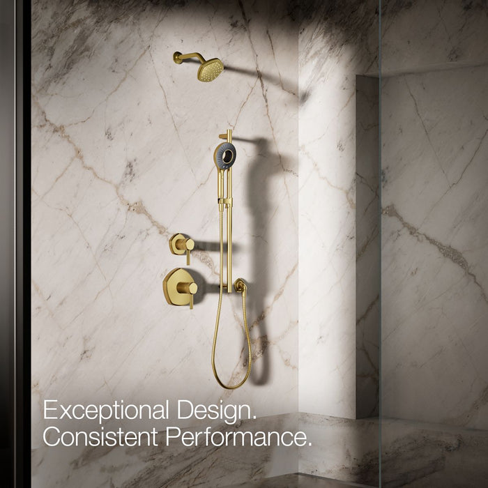 KOHLER K-28681-Y SpaViva Two-function handshower, 2.5 gpm, vibrant brushed moderne brass - view 5
