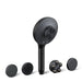 KOHLER K-28682-Y SpaViva Two-function handshower with all-in-one cleansing device, 2.5 gpm, matte black