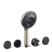 KOHLER K-28682-Y SpaViva Two-function handshower with all-in-one cleansing device, 2.5 gpm, vibrant brushed nickel