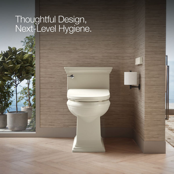 KOHLER K-28821 PureWash Elongated bidet toilet seat with remote control