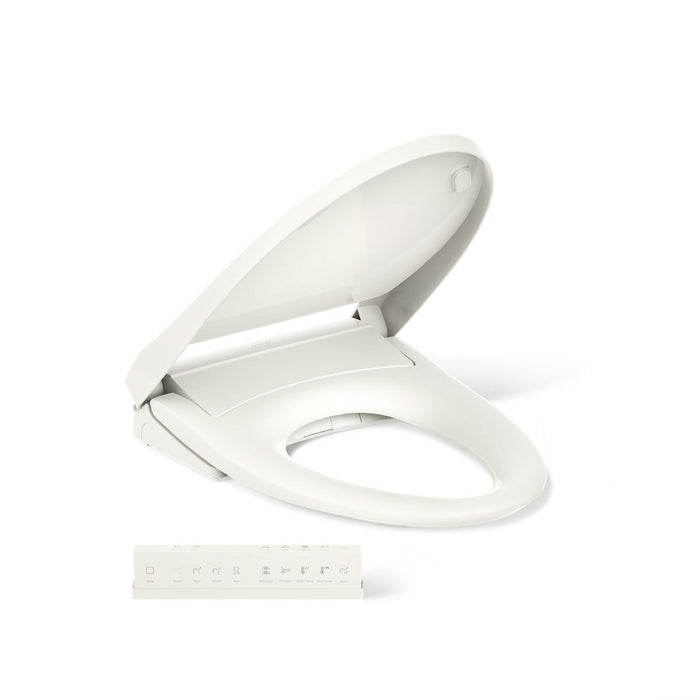 KOHLER K-28821 PureWash Elongated bidet toilet seat with remote control