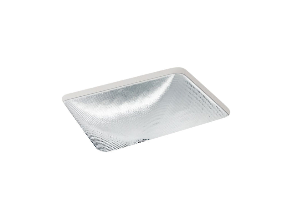 KOHLER K-28823 Yepsen 20" rectangular undermount bathroom sink, no overflow, ice