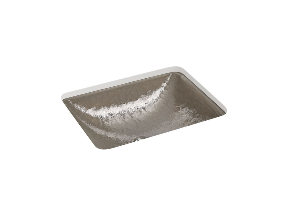 KOHLER K-28823-G3 Yepsen 20" rectangular undermount bathroom sink, no overflow, opaque doe