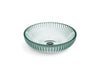 KOHLER K-28824 Salute 15" round vessel bathroom sink, no overflow, translucent dew