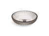 KOHLER K-28824 Salute 15" round vessel bathroom sink, no overflow, translucent doe