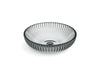 KOHLER K-28824 Salute 15" round vessel bathroom sink, no overflow, translucent stone