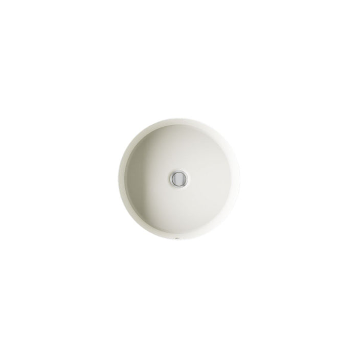 KOHLER K-2883 Verticyl 15-3/4" round undermount bathroom sink, biscuit - view 2