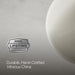 KOHLER K-29000 Caxton 16-1/8" round undermount bathroom sink, no overflow, biscuit - view 2