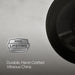 KOHLER K-29000 Caxton 16-1/8" round undermount bathroom sink, no overflow, black black - view 2