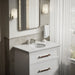 KOHLER K-29000 Caxton 16-1/8" round undermount bathroom sink, no overflow, white - view 4