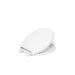 KOHLER K-29031-0 K-29031 Drift ReadyLatch Quiet-Close Round-front Toilet Seat, white