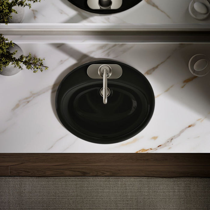 KOHLER K-2905-1 Farmington 19-1/4" oval drop-in bathroom sink