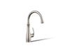 KOHLER K-29107 Bellera Single-handle bar sink faucet, vibrant stainless