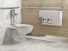 KOHLER K-29154-LWW Clean Haven Hygiene Station with Dual Toilet Paper Dispenser, Left Mount