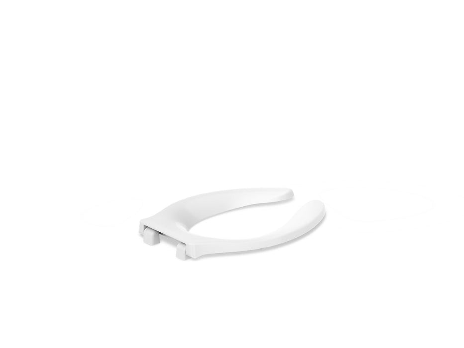 KOHLER K-29177-GC Stronghold Elongated toilet seat, white