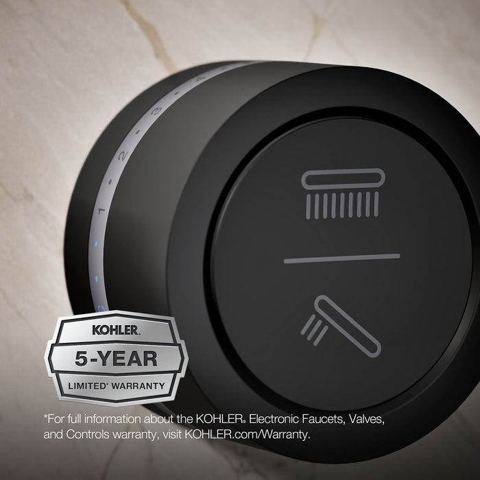KOHLER K-29202 DTV Mode Two-outlet shower digital interface, matte black - view 2