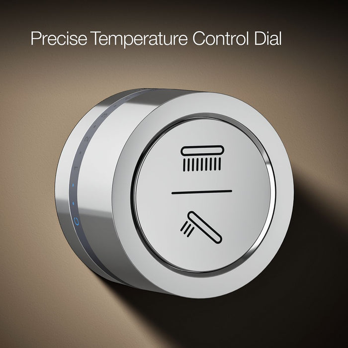 KOHLER K-29202 DTV Mode Two-outlet shower digital interface, polished chrome - view 3