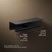 KOHLER K-29224 Kumin Covered double toilet paper holder, matte black - view 5