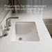 KOHLER K-29262-BD1 Charlemont 48" bathroom vanity cabinet with sink and quartz top, umbral green - view 4