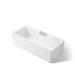 KOHLER K-29327-0 Volute 63" x 28-3/8" freestanding bath with shroud, white