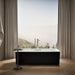 KOHLER K-29327-7 Volute 63" x 28-3/8" freestanding bath with shroud, white - view 5
