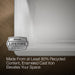 KOHLER K-29328-P5 Volute 63" x 28-3/8" freestanding bath with base, white - view 3