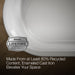 KOHLER K-29330-P5B0 Volute 70-7/8" x 30-3/8" freestanding bath with base, white - view 3