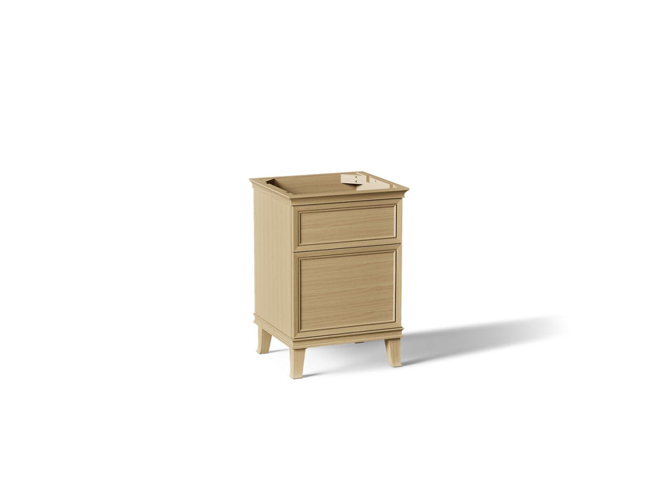 KOHLER K-29469 Artifacts 24" bathroom vanity cabinet, light oak