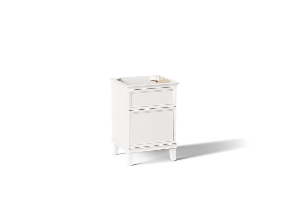 KOHLER K-29469 Artifacts 24" bathroom vanity cabinet, linen white