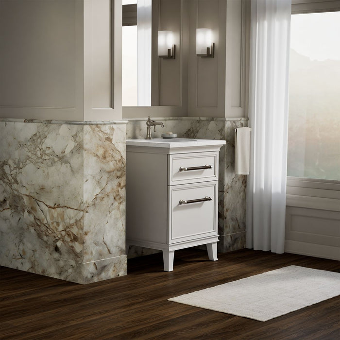 KOHLER K-29469 Artifacts 24" bathroom vanity cabinet, linen white - view 3