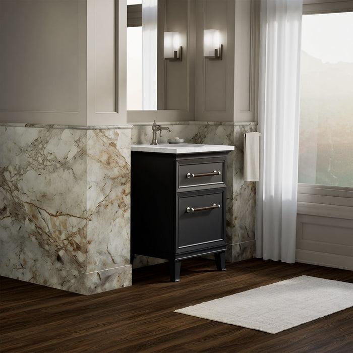 KOHLER K-29469 Artifacts 24" bathroom vanity cabinet, slate grey - view 3