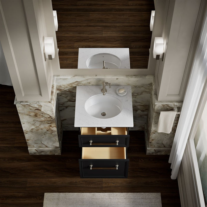 KOHLER K-29469 Artifacts 24" bathroom vanity cabinet, slate grey - view 5