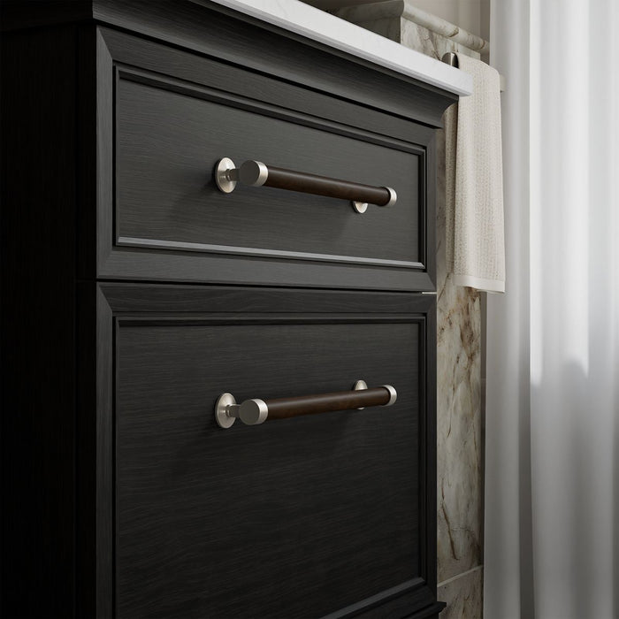 KOHLER K-29480 Artifacts 30" bathroom vanity cabinet, carbon oak - view 3