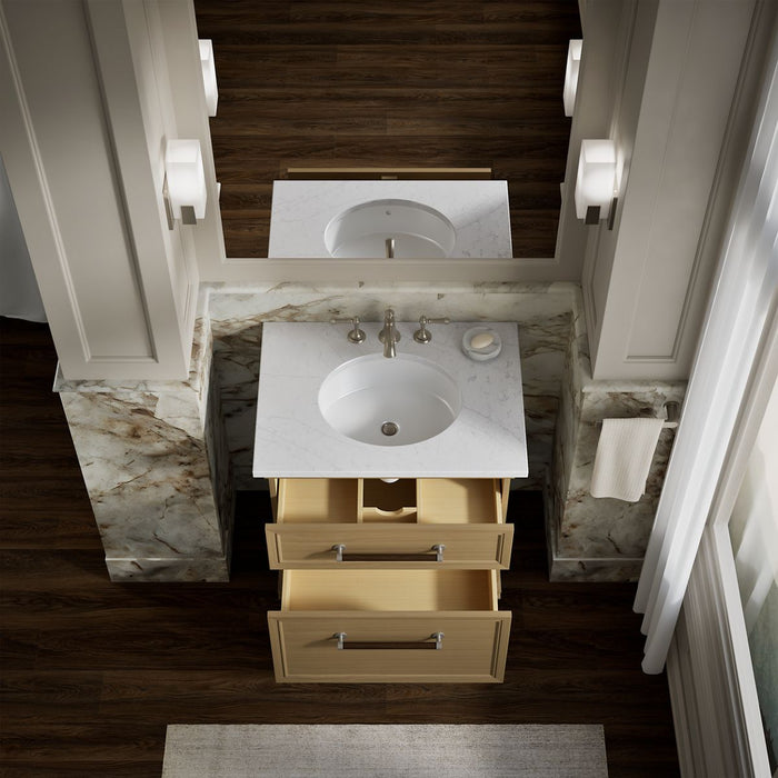 KOHLER K-29480 Artifacts 30" bathroom vanity cabinet, light oak - view 3