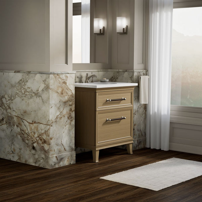 KOHLER K-29480 Artifacts 30" bathroom vanity cabinet, light oak - view 5