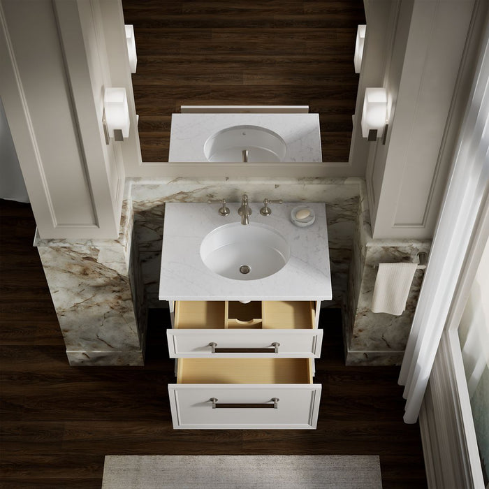 KOHLER K-29480 Artifacts 30" bathroom vanity cabinet, linen white - view 4