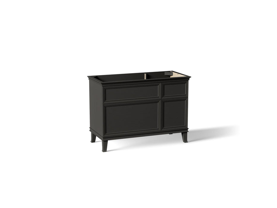 KOHLER K-29481 Artifacts 48" bathroom vanity cabinet, carbon oak