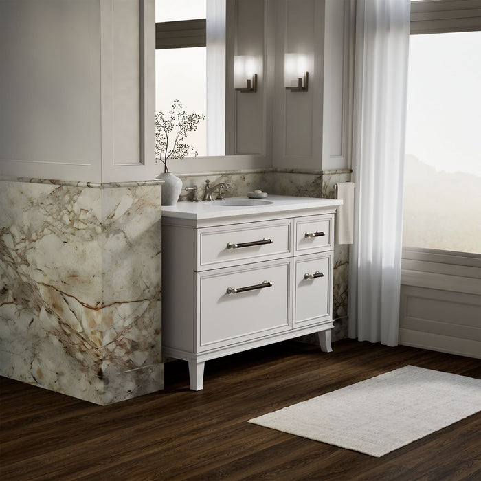 KOHLER K-29481 Artifacts 48" bathroom vanity cabinet, linen white - view 5