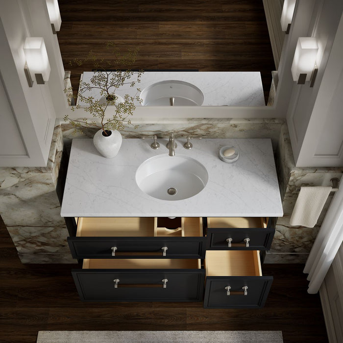 KOHLER K-29481 Artifacts 48" bathroom vanity cabinet, slate grey - view 5