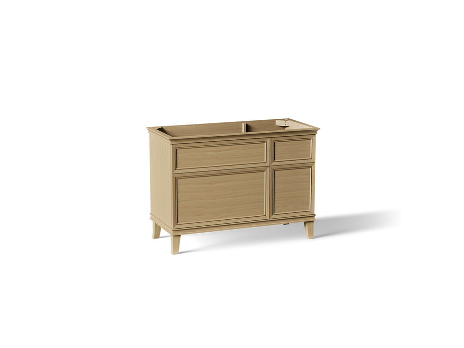 KOHLER K-29481 Artifacts 48" bathroom vanity cabinet, weathered oak